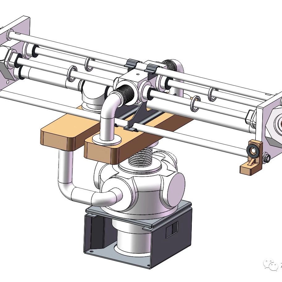 【工程机械】激光发生器模型3D图纸 STEP格式