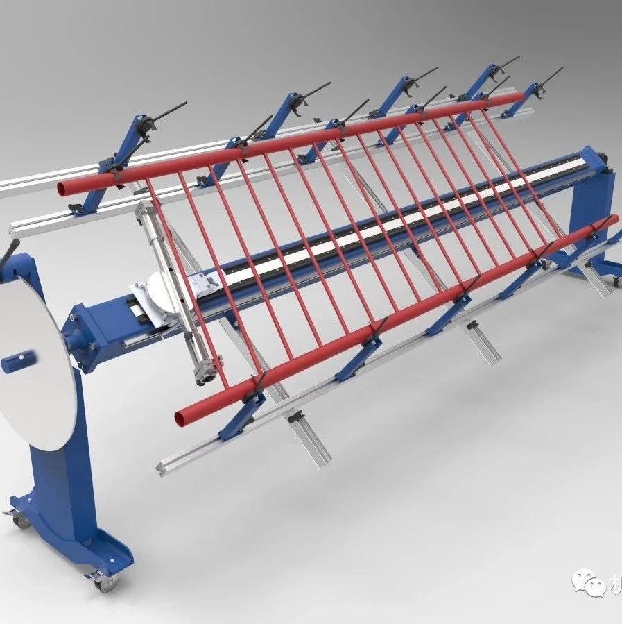 【工程机械】栏杆焊接夹具3D数模图纸 Solidworks设计