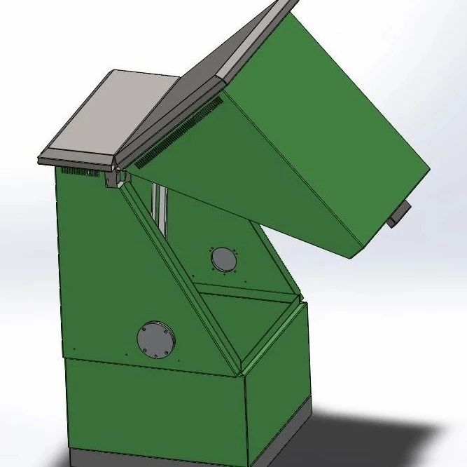 【工程机械】电缆分接箱钣金结构3D图纸 Solidworks设计