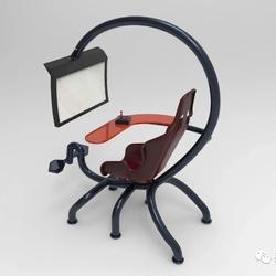 【生活艺术】打游戏专用椅概念模型3D图纸 STEP格式