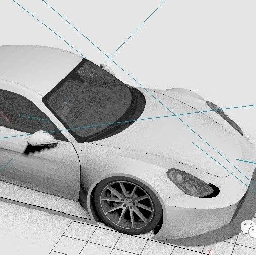 【汽车轿车】保时捷 Porsche Cayman超级运动跑车3D图纸 3ds max设计