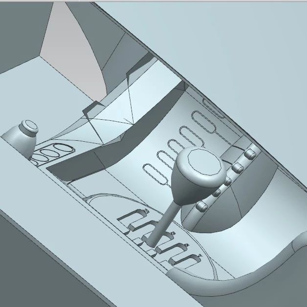 【汽车轿车】Tuatara超级跑车内饰3D图纸 stp格式 汽车内饰三维建模