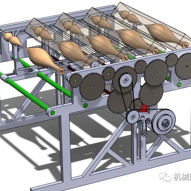 【工程机械】仿型车床机构模型3D图纸 Solidworks设计