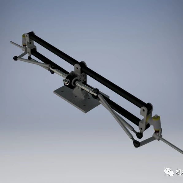 【工程机械】燃料汽车的倾斜转向系统3D图纸 INVENTOR设计