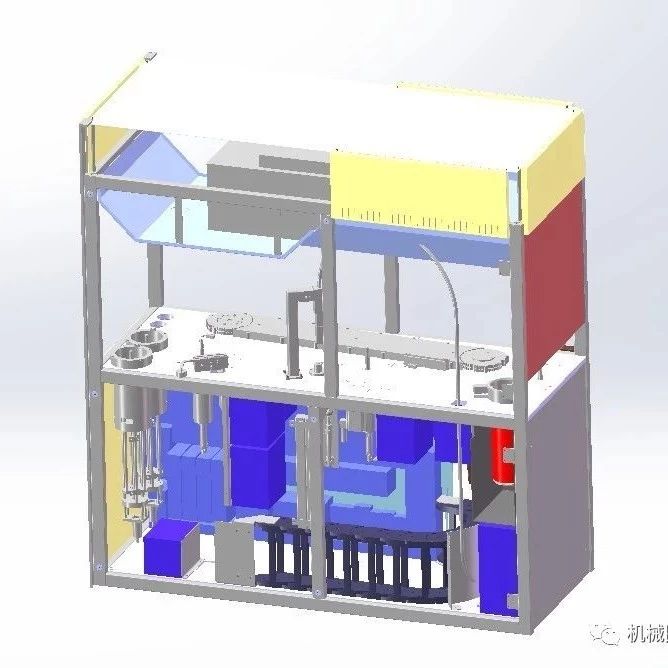 【非标数模】CD光驱打印设备3D数模图纸 Solidworks设计