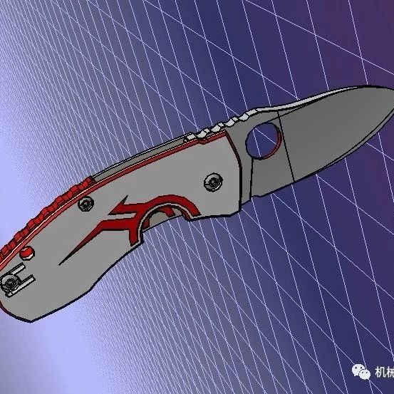 【生活艺术】Spyderco Techno精致小刀模型3D图纸 STEP格式