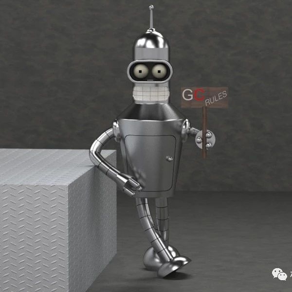 【机器人】Bender机器人造型模型3D图纸 STP格式