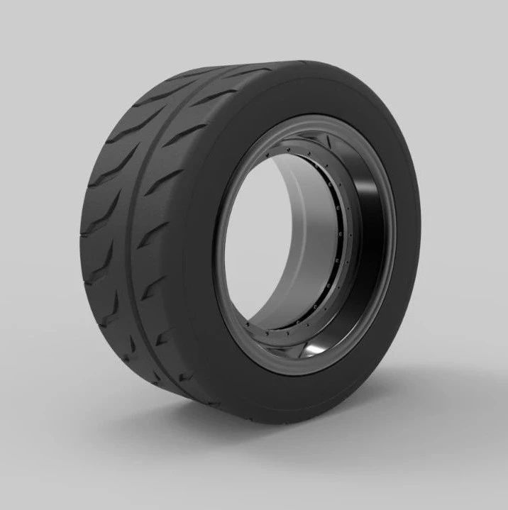 【工程机械】MODULAR 225轮胎模型3D图纸 STEP格式