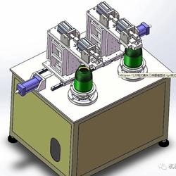 【非标数模】冲压件切边机3D数模图纸 Solidworks设计