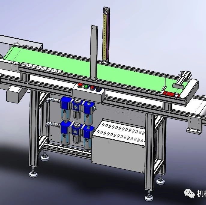 【非标数模】双层流水线3D数模图纸 Solidworks设计