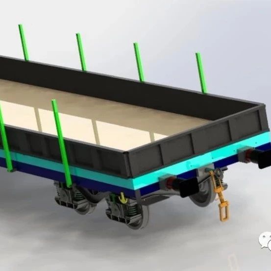 【工程机械】Gelistirilmis平台轨道小车3D数模图纸 Solidworks设计