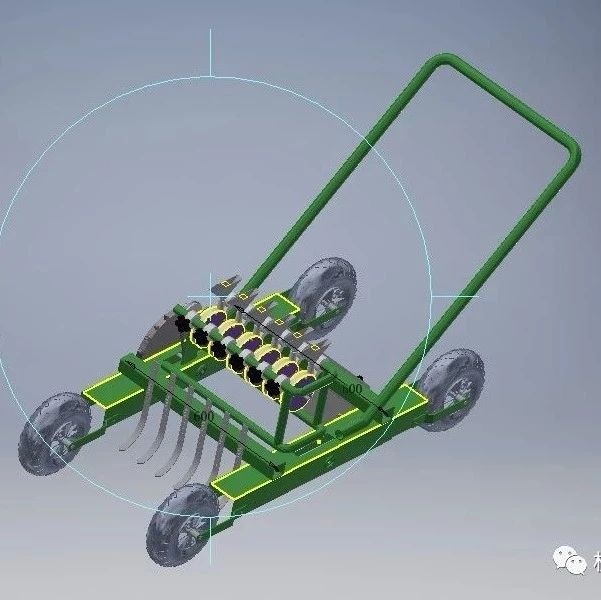 【农业机械】Sembradora种子机3D数模图纸 INVENTOR设计