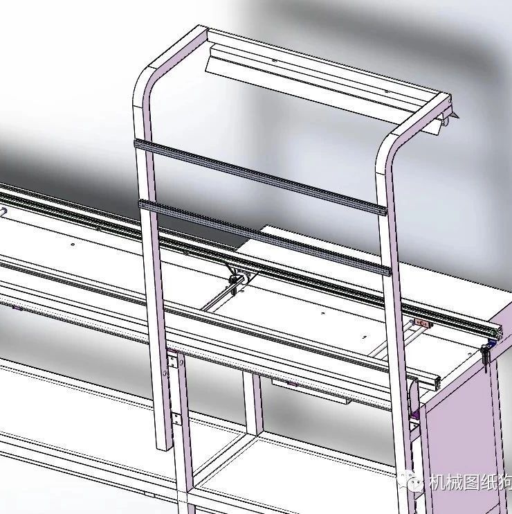 【非标数模】2.4M接驳台3D数模图纸 Solidworks设计 附STEP