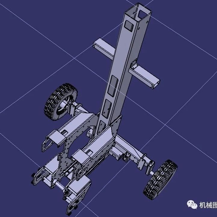 【工程机械】PMX77压缩砖生产装置支架机构3D数模图纸 STEP IGS格式