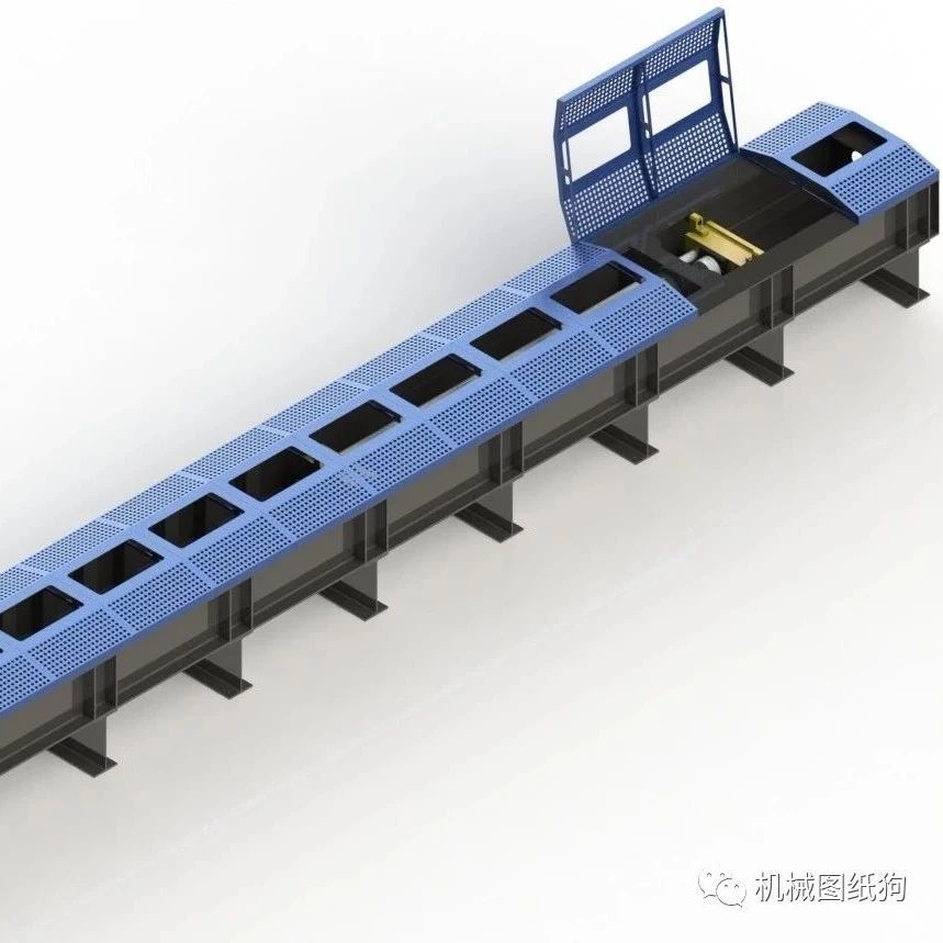 【工程机构】25吨拉伸试验机模型3D图纸 x_t格式