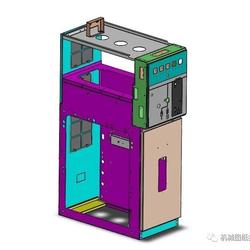 【工程机械】SDUnit环网柜钣金结构3D图纸 Solidworks设计