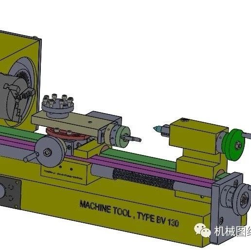 【工程机械】BV130型机床3D数模图纸 Solidworks设计