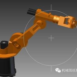【机器人】kuka库卡kr15机器人外壳模型3D图纸 Inventor2015设计 stp格式