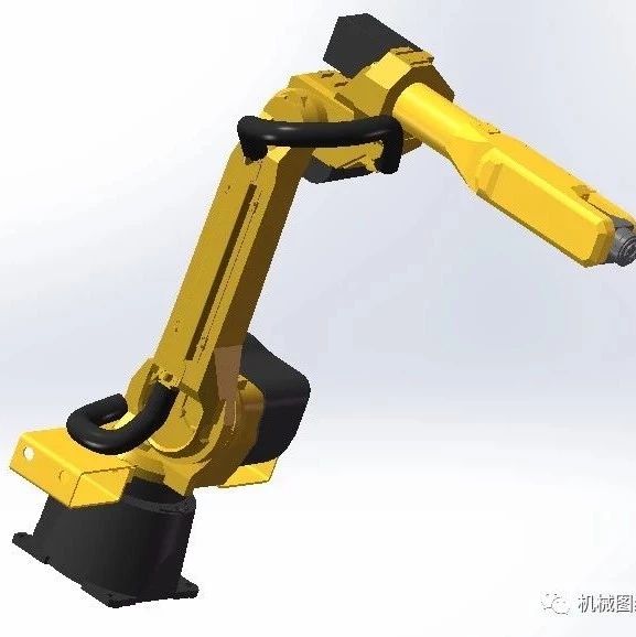 【机器人】发那科fanuc m-20A机器人模型图纸 x_t格式 工业机械臂