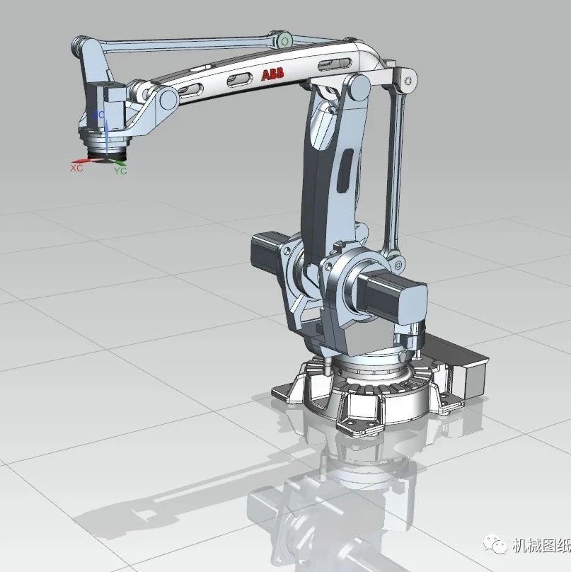 【机器人】ABB IRB 460高速码垛机器人3D图纸 IGS STP X_T等格式