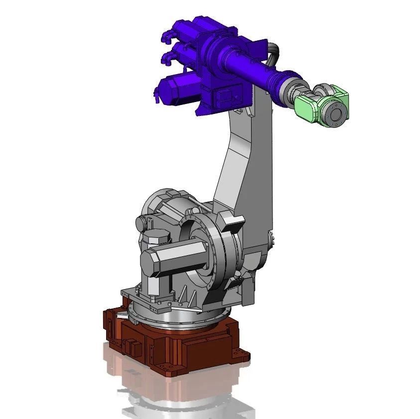 【机器人】发那科fanuc 430六轴工业机器人模型图纸 SolidWorks 机械手STEP