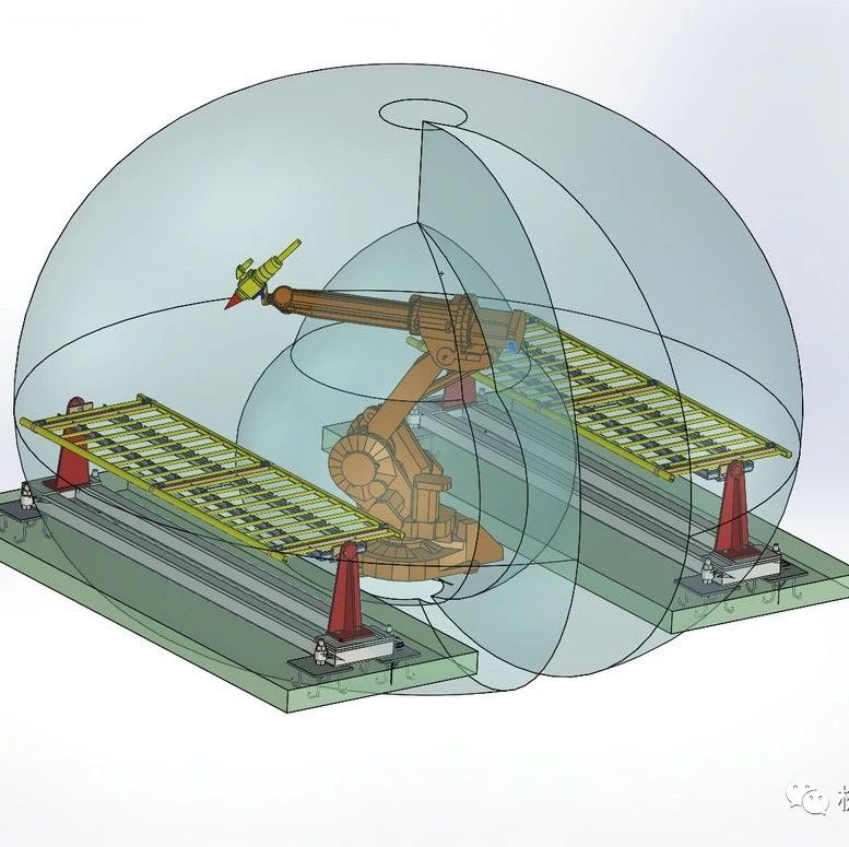 【机器人】ABB irb1400激光焊接机器人图纸 SolidWorks2013设计 机械臂建模