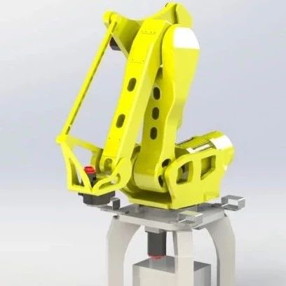 【机器人】发那科 Fanuc m410ib450工业机械臂图纸 SolidWorks设计