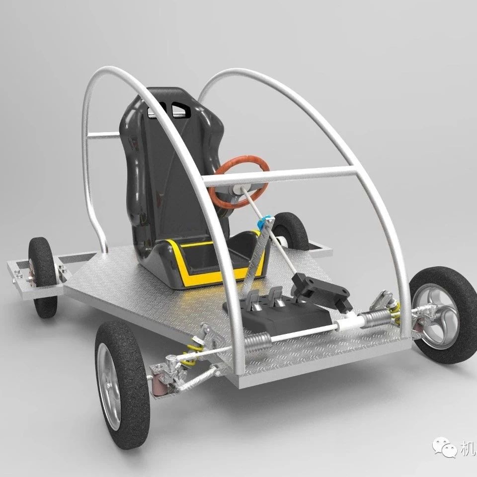 【其他车型】Elektrikli Arac电动汽车3D模型图纸 STEP格式