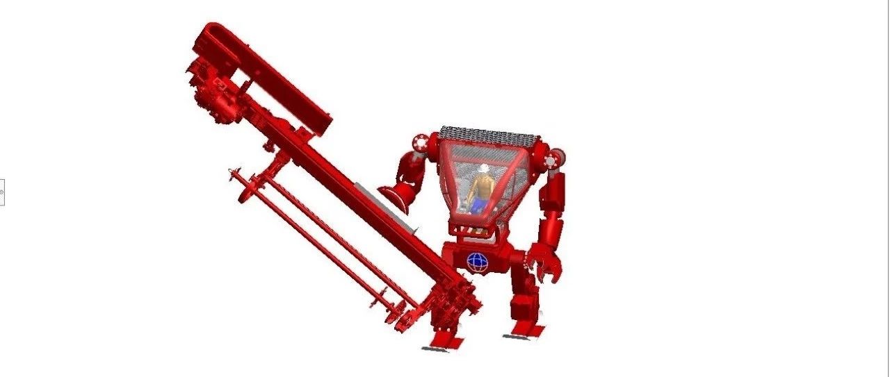 【机器人】EXO钻机机器人模型3D图纸 Solidworks设计