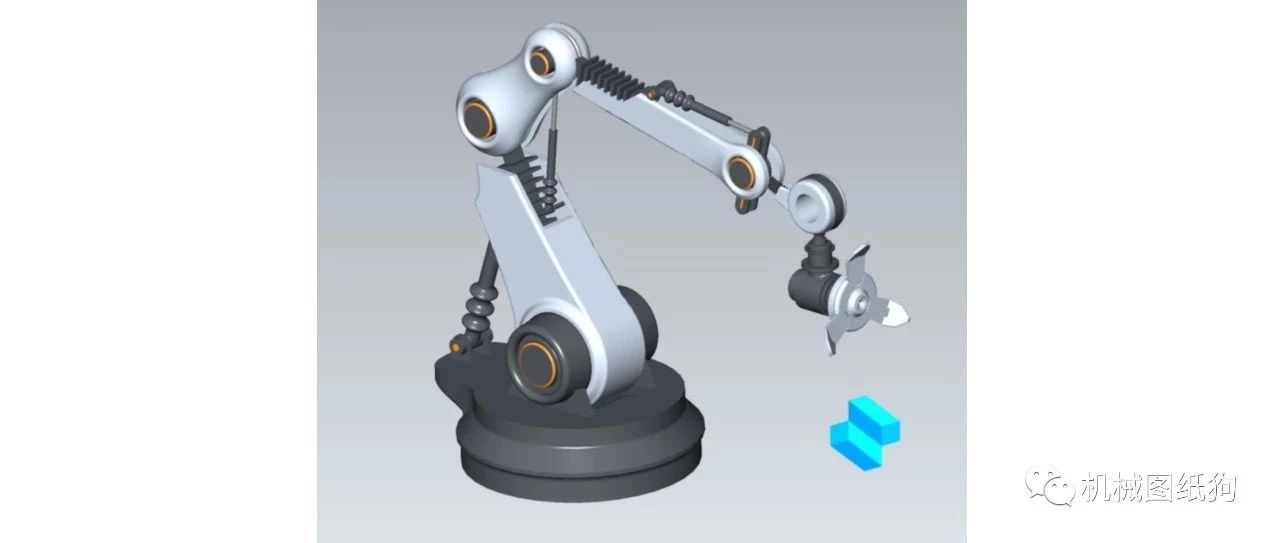 【机器人】Shapr3D格式的机械臂3D模型图纸 shapr x_t step等格式