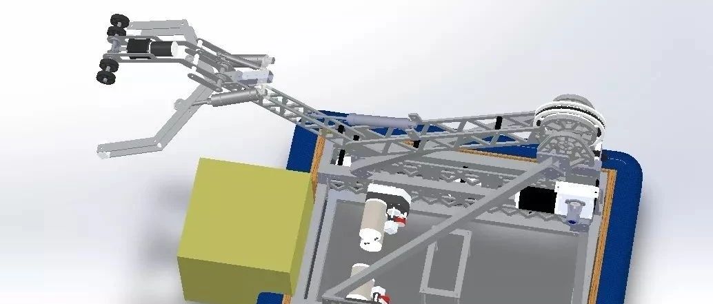 【机器人】FRC 2018 4334号机器人车3D模型图纸 Solidworks设计
