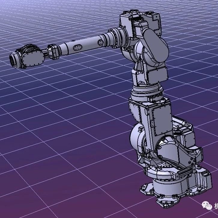 【机器人】7轴工业机器人3D模型图纸 STP格式