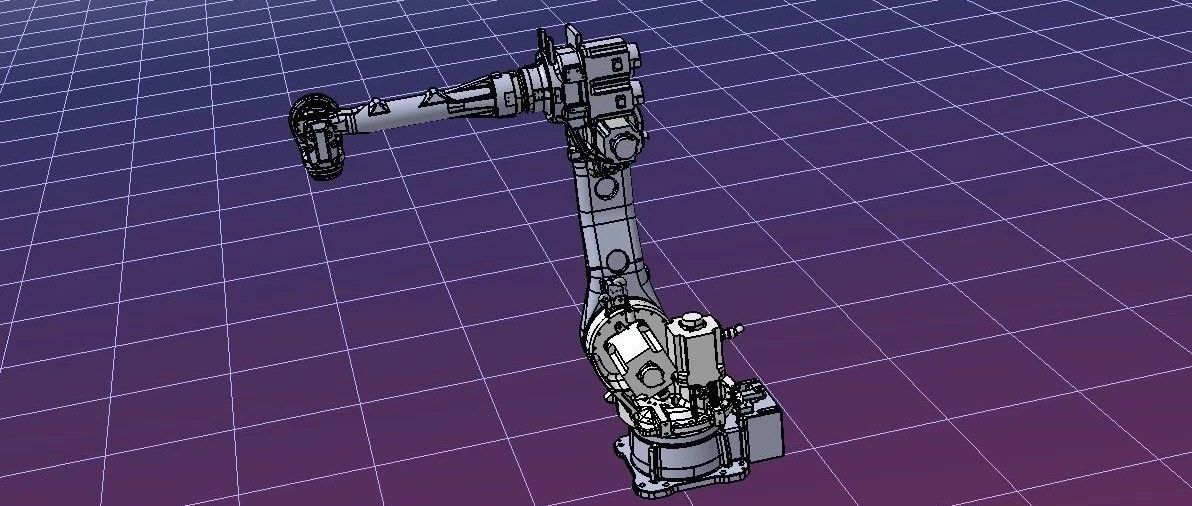 【机器人】6轴机械手模型3D图纸 STEP格式