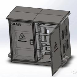【工程机械】详尽的JP柜3D模型图纸 Solidworks设计