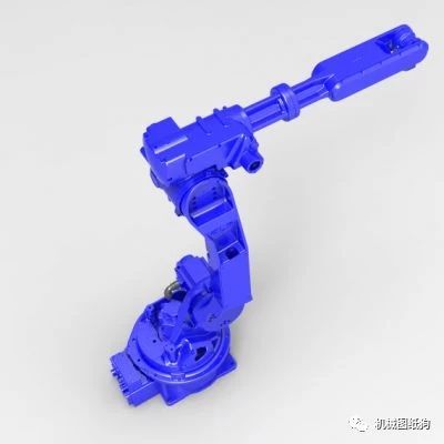 【机器人】HP20D-6 安川工业机器人模型3D图纸 STEP格式 附bip