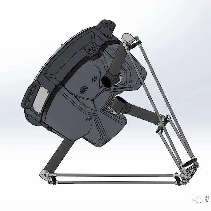 【机器人】ABB-delta机器人外形3D模型图纸 Solidworks设计