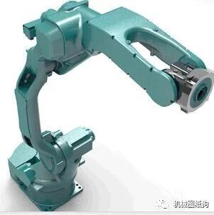 【机器人】MA1440工业机器人外形3D模型图纸 STP BIP格式