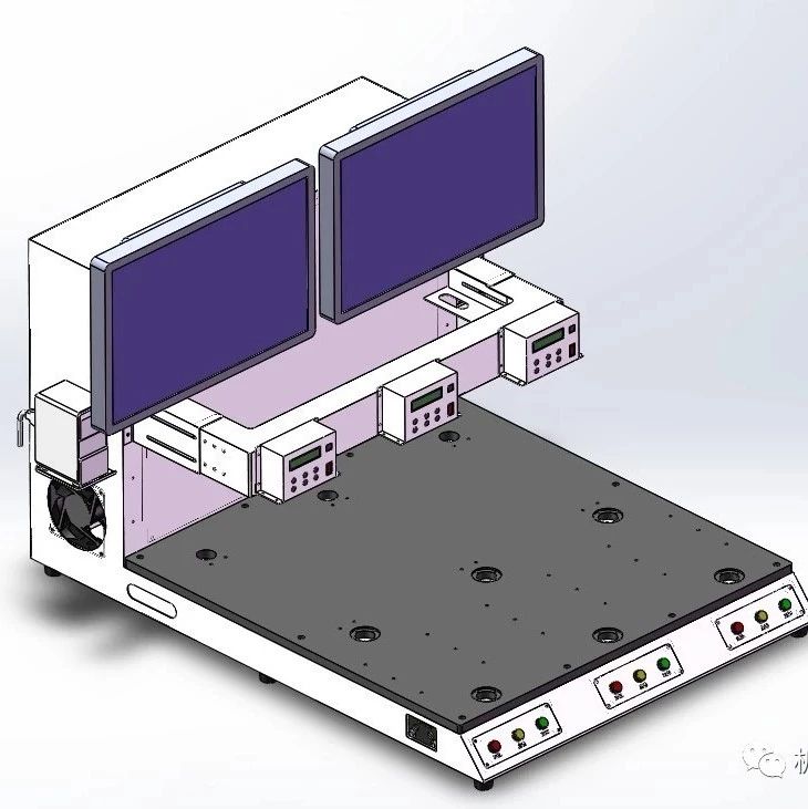 【非标数模】桌面式机箱钣金3D模型图纸 Solidworks设计