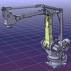 【机器人】安川MPL160码垛机器人模型3D图纸 STP格式