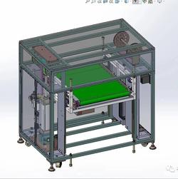 【工程机械】流水线气动升降机3D模型图纸 Solidworks设计