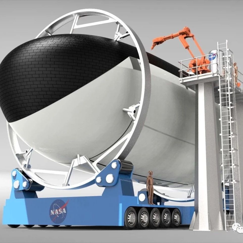 【工程机械】NASA航空器制造工厂模型3D图纸 STP格式