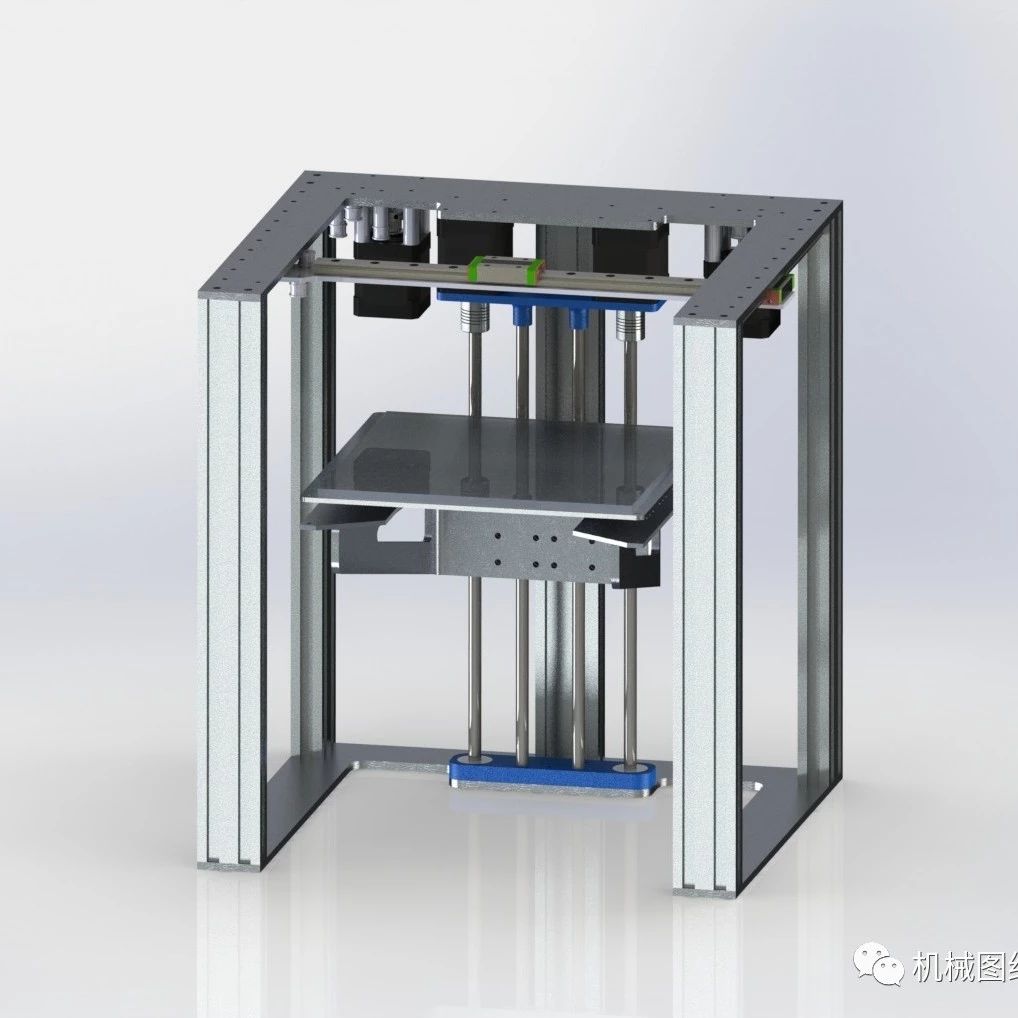 【工程机械】CORXY E3D换刀运动机构3D模型图纸 Solidworks设计