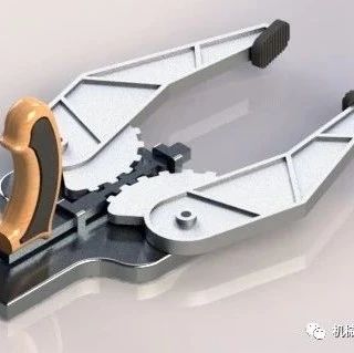 【机器人】简易挤压臂3D模型图纸 Solidworks设计
