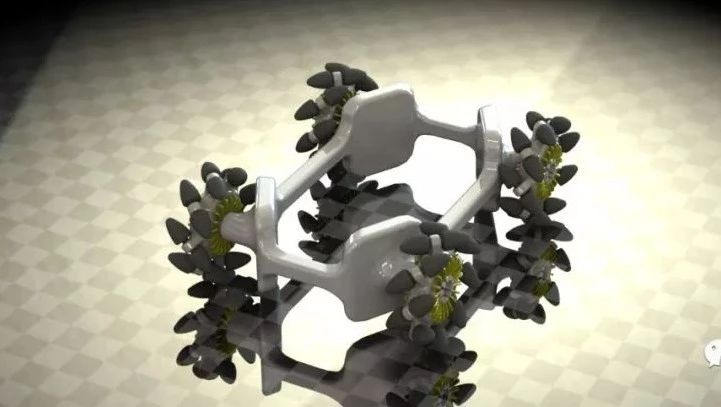 【机器人】麦克纳姆轮底盘框架3D模型图纸 Solidworks设计