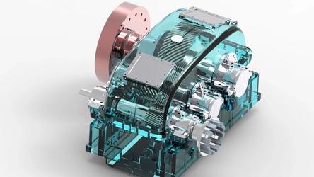 【工程机械】Caja一级减速器3D模型图纸 STP格式