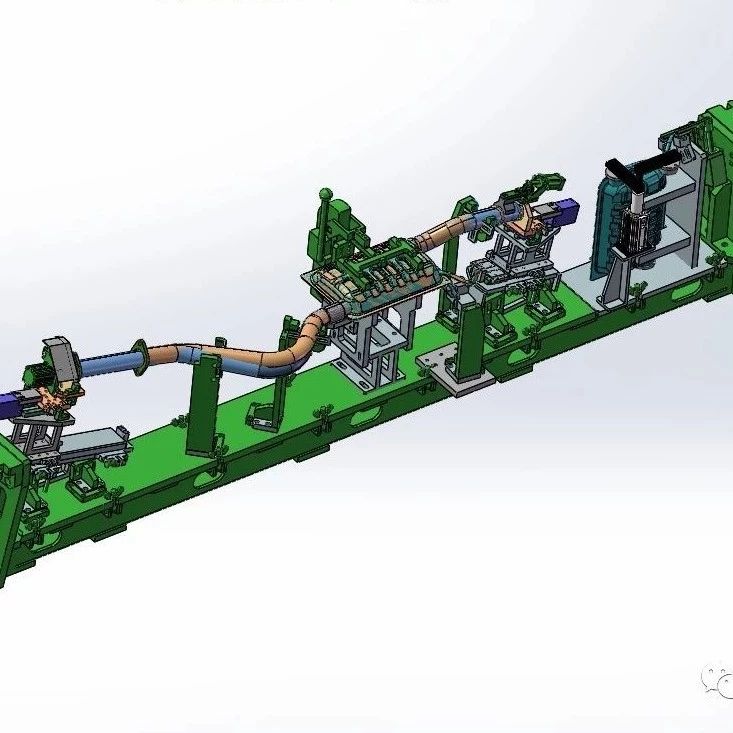【工程机械】管路柔性焊接夹具3D模型图纸 Solidworks设计