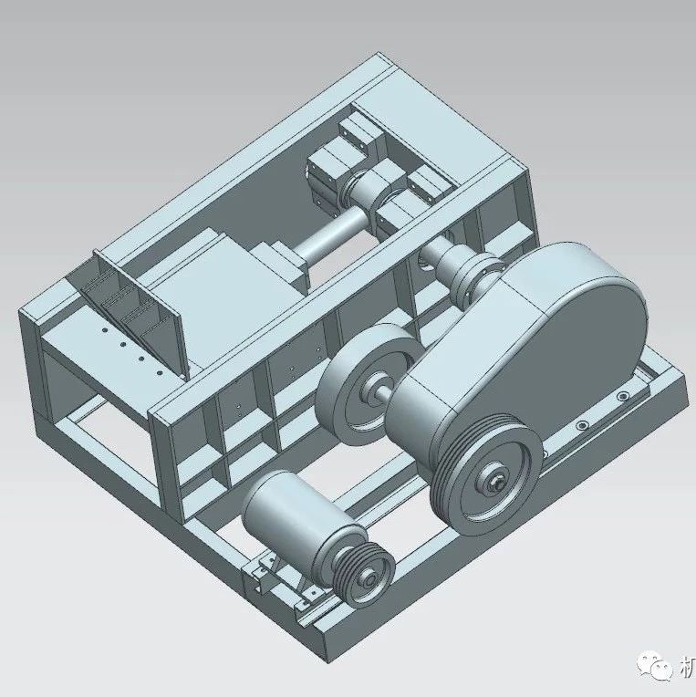 【非标数模】卧式金属剪断机3D模型图纸 UG设计