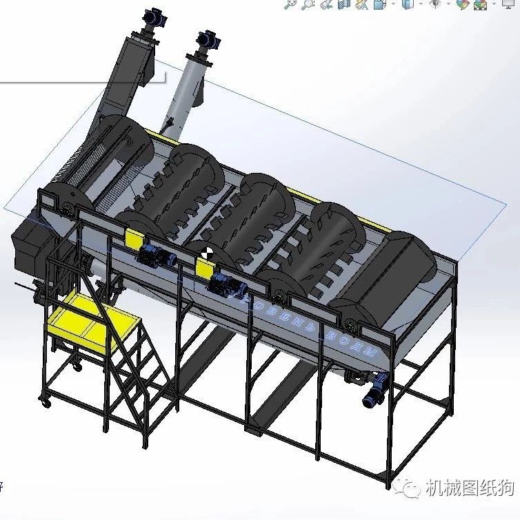 【工程机械】1964 PROMPOLYTECH工业设备3D模型图纸 Solidworks设计