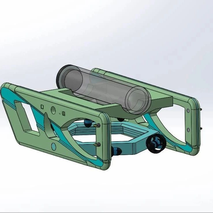 【海洋船舶】ROUV遥控水下航行器ROV模型3D图纸 Solidworks设计