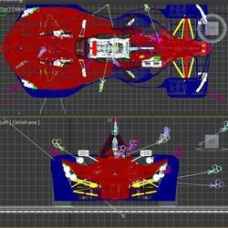【汽车轿车】BAC MONO单座跑车模型3D图纸 max obj 格式 3ds Max设计 